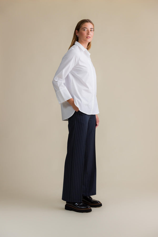 corinna trousers navy white