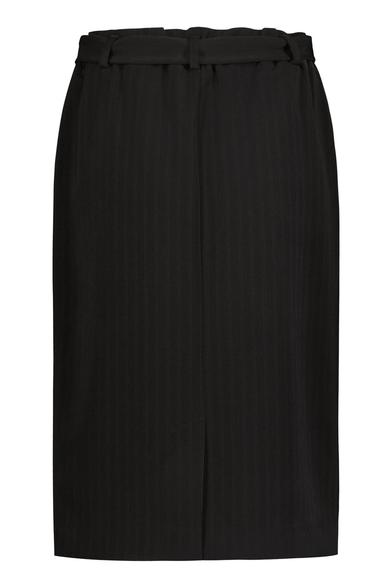 grecia paperbag skirt black black back