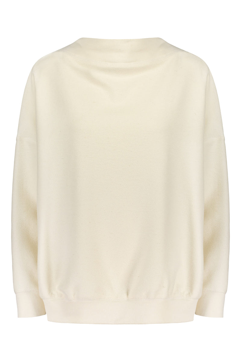 DANA Organic Cotton Sweater soft white front