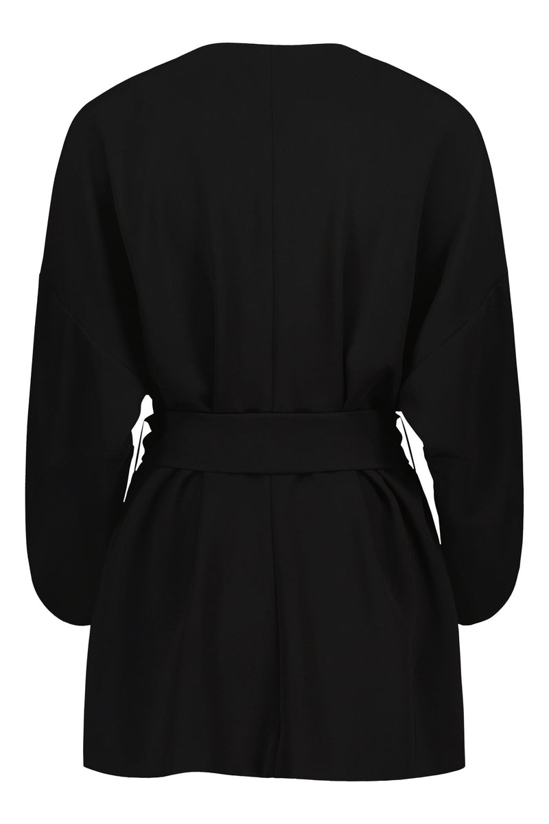 GIA Kimono-Style Jackets blackest back
