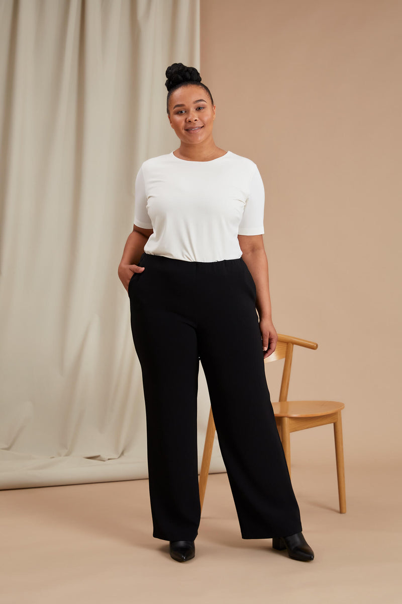 KEIRA Loose Fit Trousers black 44