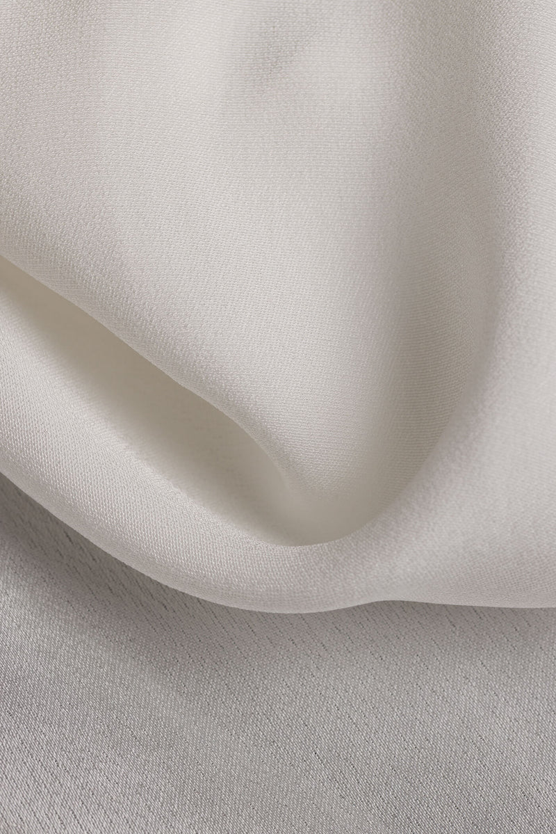 KRISTINA Classic Shirt soft white material