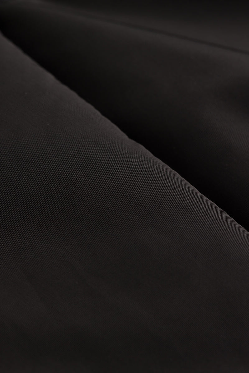 CHARLOTTE Water Repellent Short Puffer blackest material