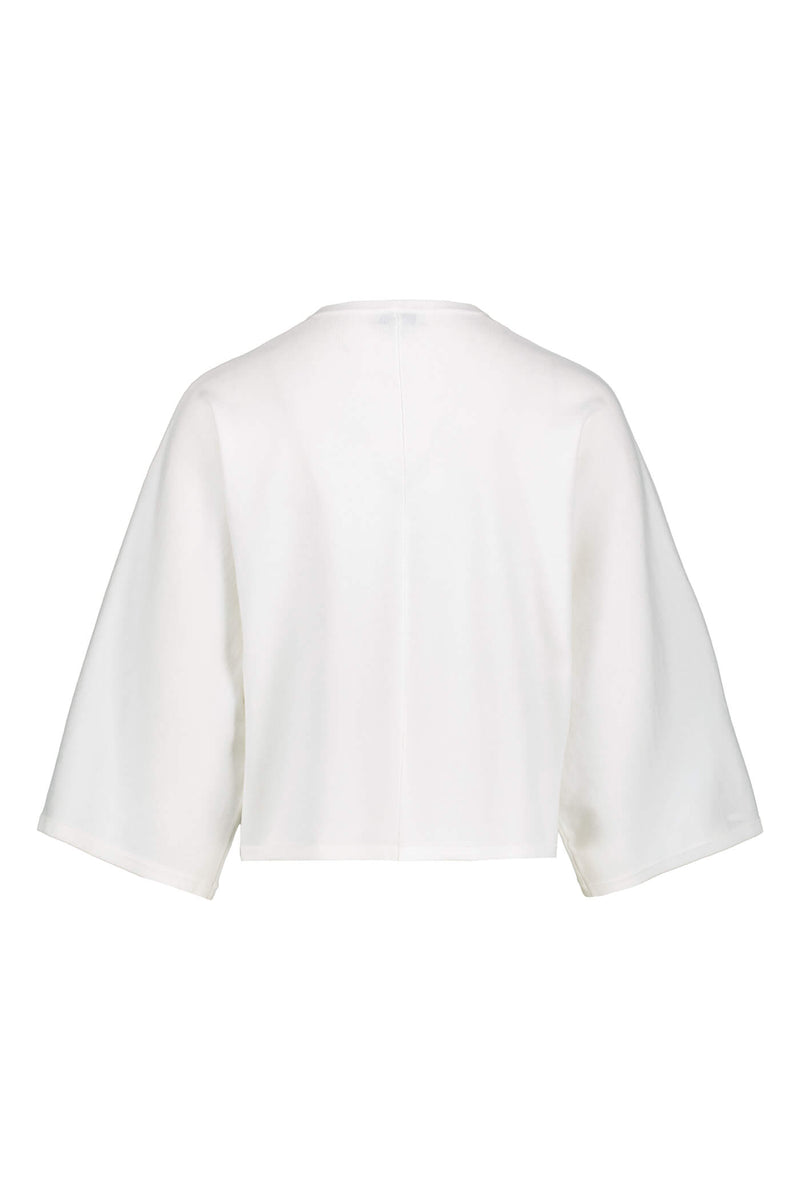 florence kimono cardigan soft white back
