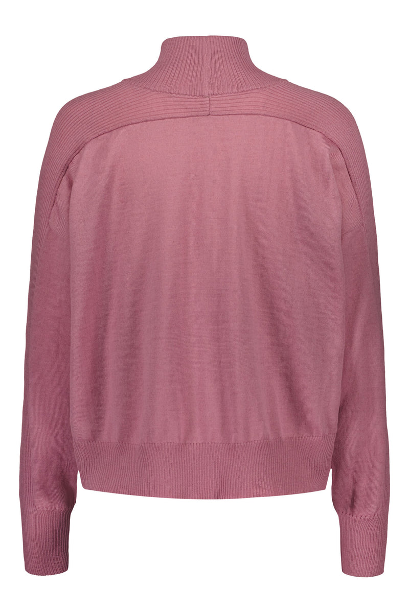 ina jumper old rose back