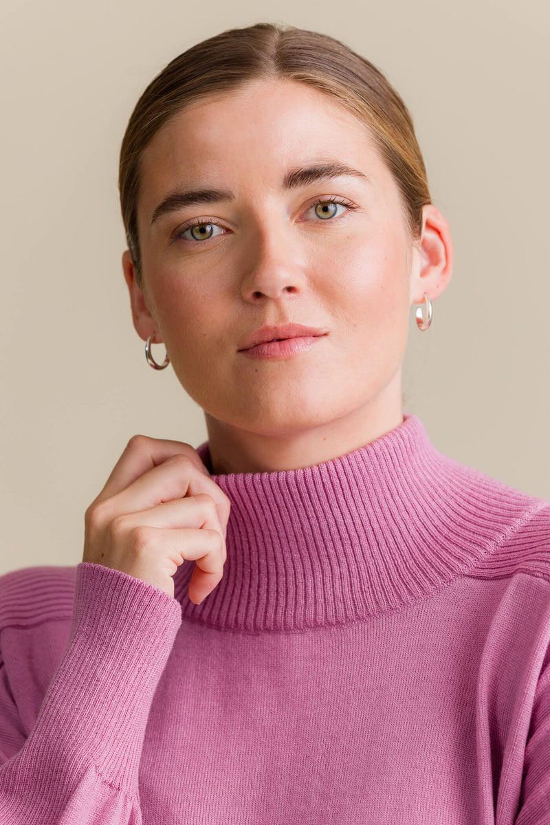 ina jumper old rose close