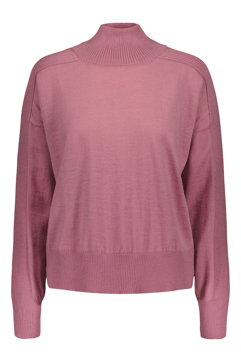 ina jumper old rose front