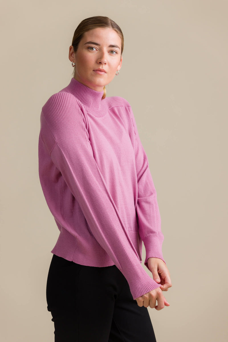 ina jumper old rose side2