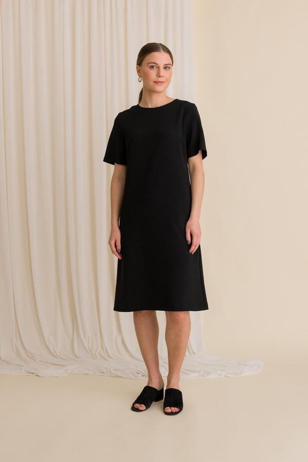 kennedy loose fit dress black 36