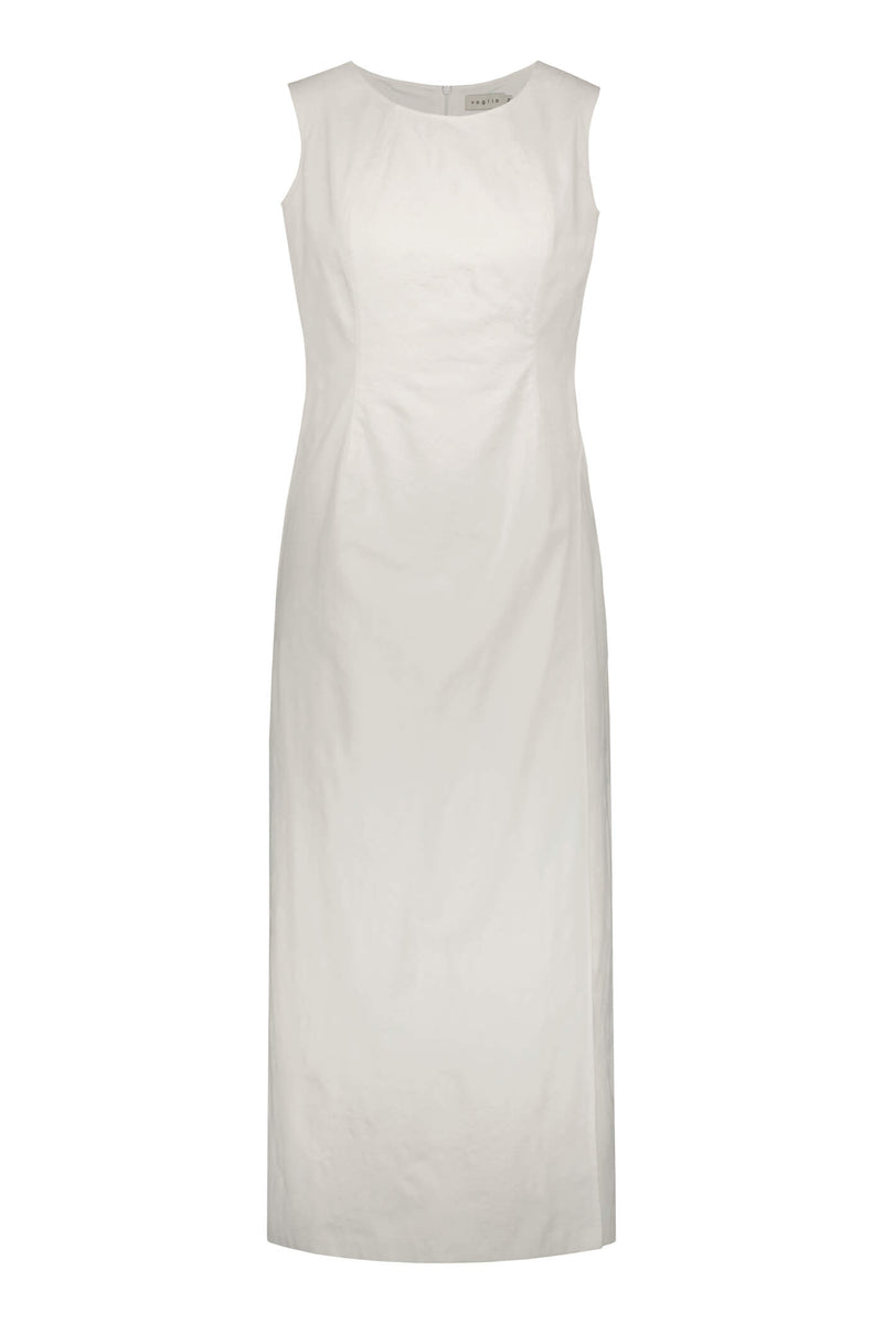 laura dress white front