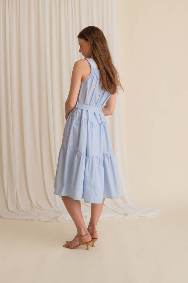 meadow dress sky blue behind