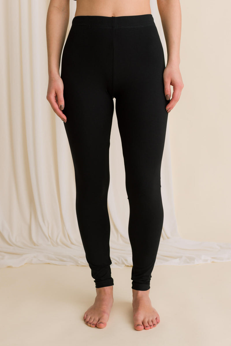 nina viscose leggings blackest