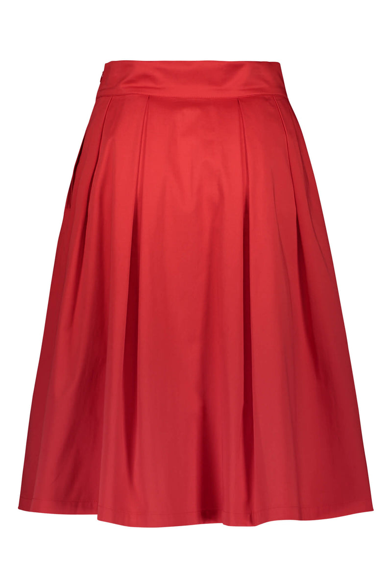 Cotton Skirt with Pockets