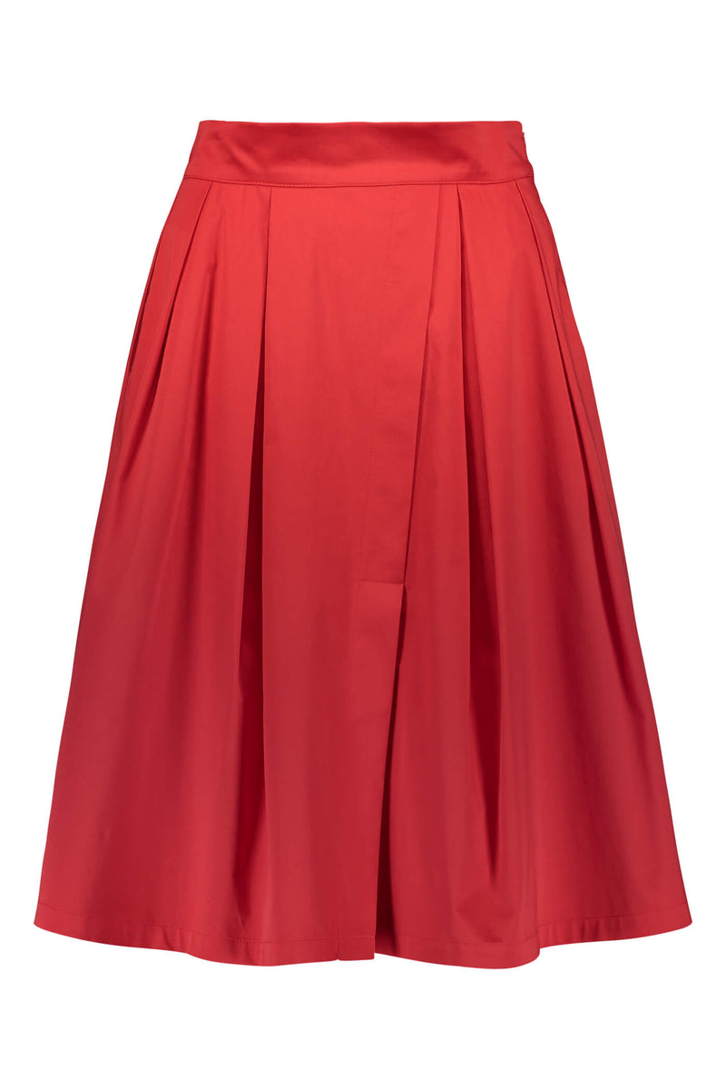Cotton Skirt with Pockets