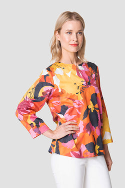Voglia floral long sleeve blouse