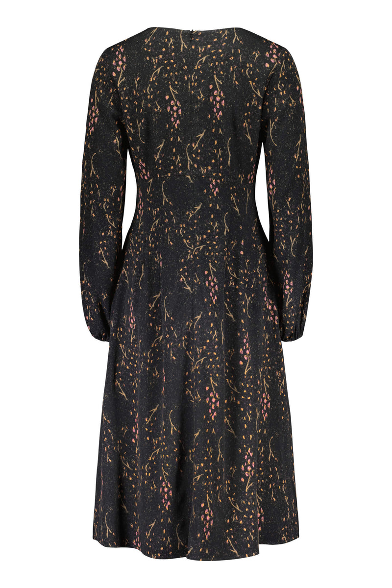 BRIANNA Printed Dress helene-print-multicolour back