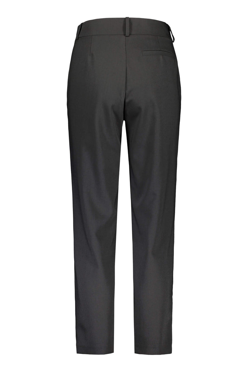CARLY Pleat Trousers blackest back
