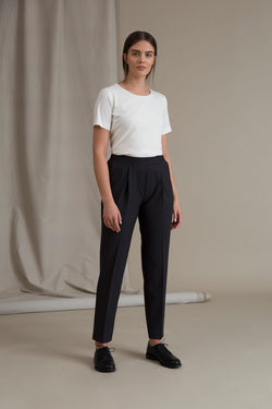 CINDY High Waist Trousers blackest