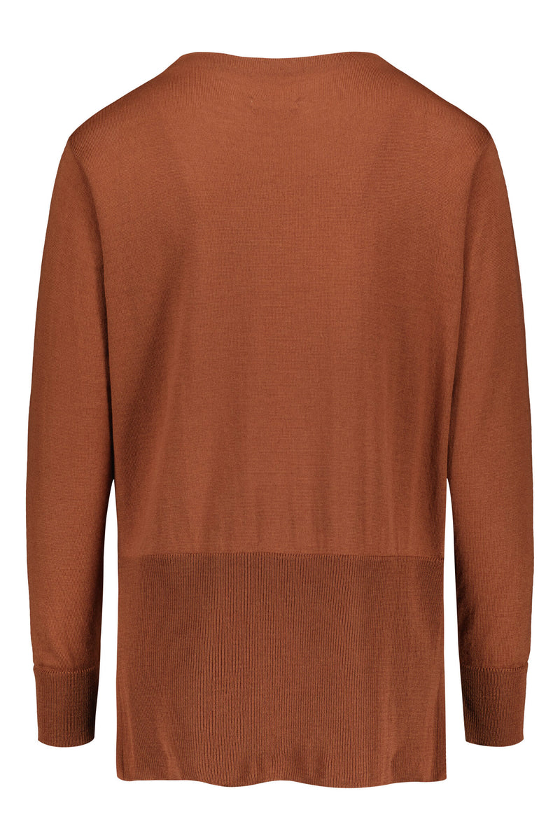 CLAIRE Loose Fit Jumper canyon clay back
