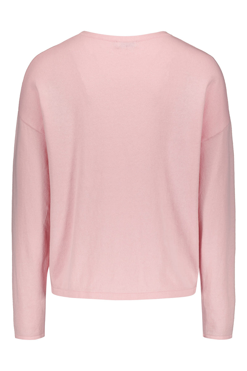 CLEAR Cotton Cashmere Jumper cotton candy back