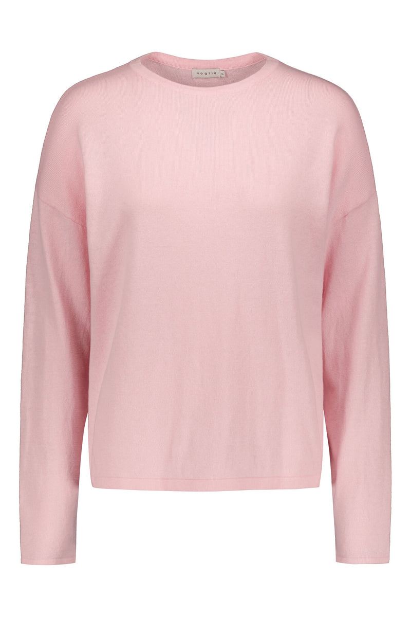 CLEAR Cotton Cashmere Jumper cotton candy front