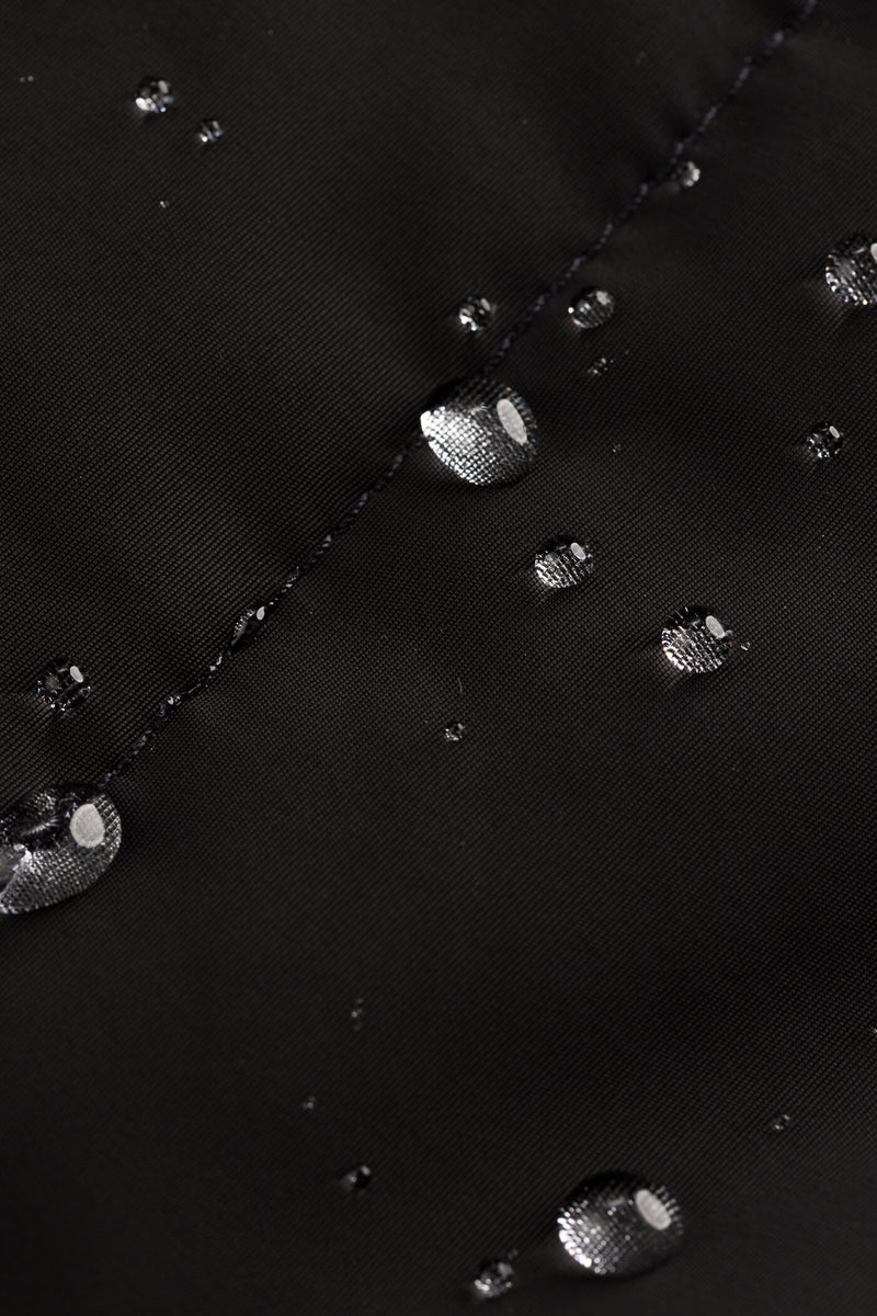 CONCERT Water Repellent Puffer Coat blackest material photo