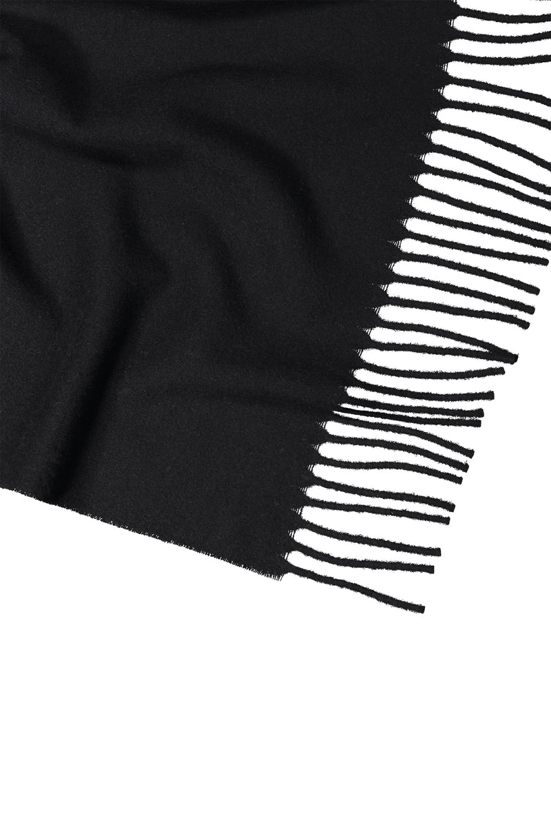 Connie wool scarf black