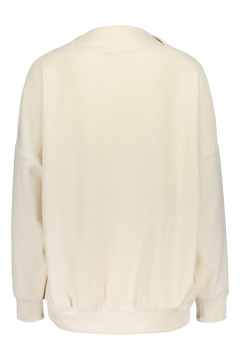 DANA Organic Cotton Sweater soft white back
