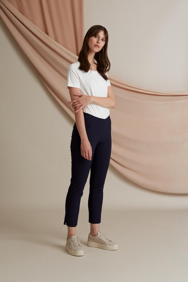 DARIA Stretch Trousers dark blue