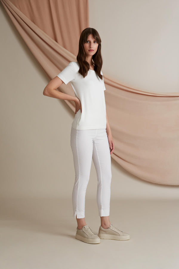 DARIA Stretch Trousers white