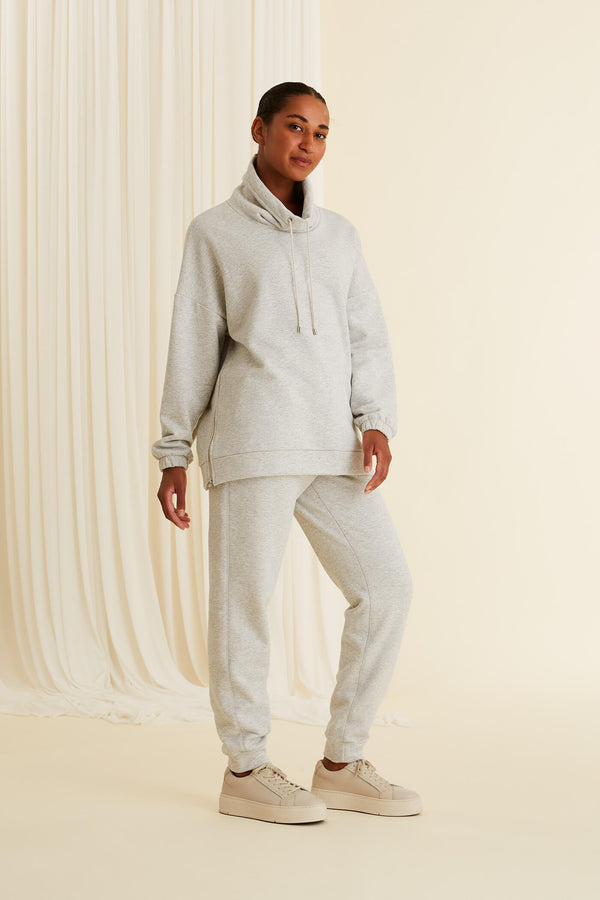 DEVINA Sweatshirt light grey melange