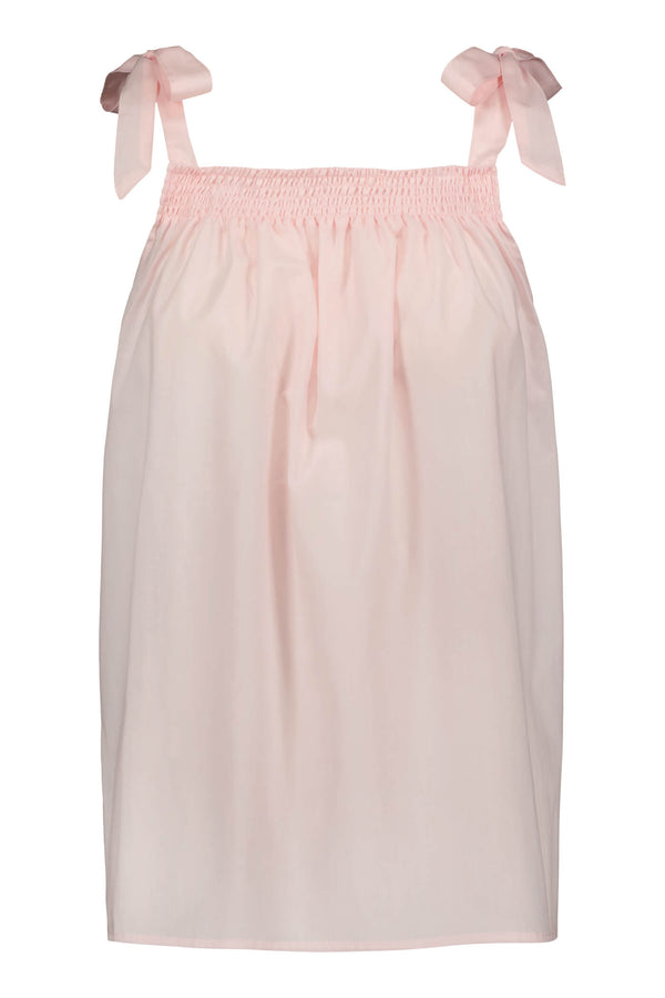 DONNA Bow Top cotton candy front
