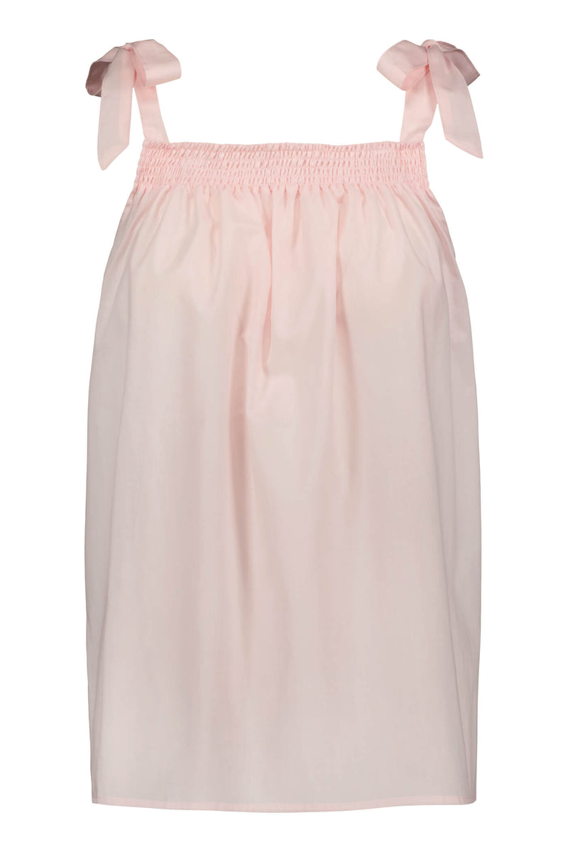DONNA Bow Top cotton candy front