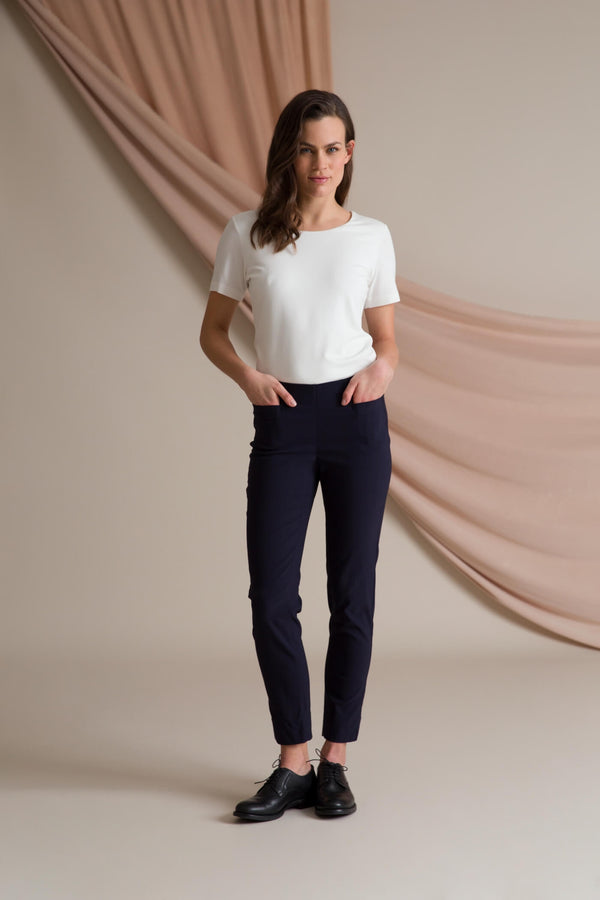 ELZA Stretchy Slacks blue