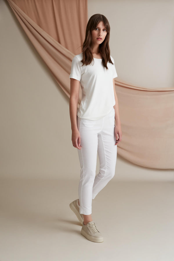 ELZA Stretchy Slacks white