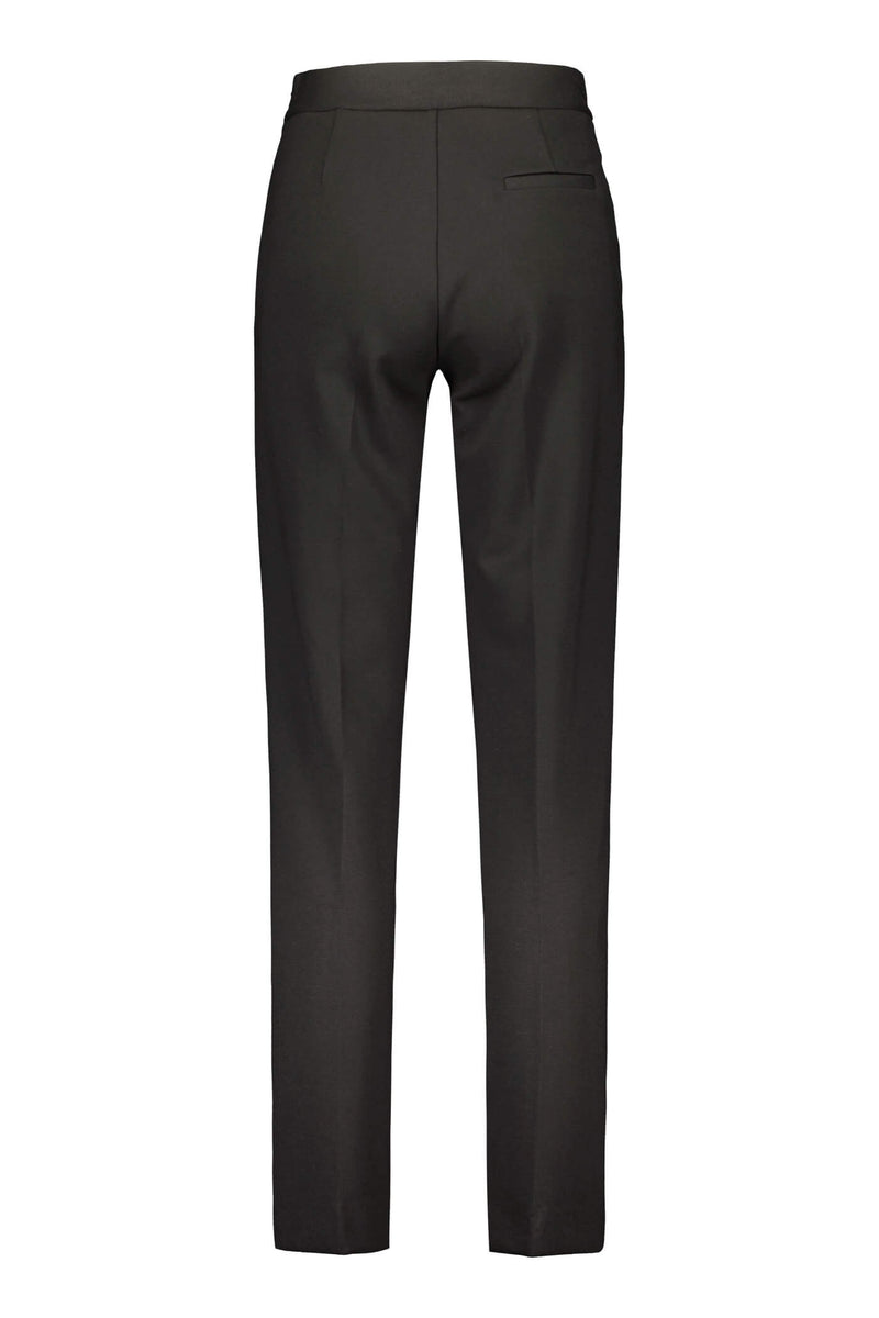 EMILIA Knit Trousers blackest back