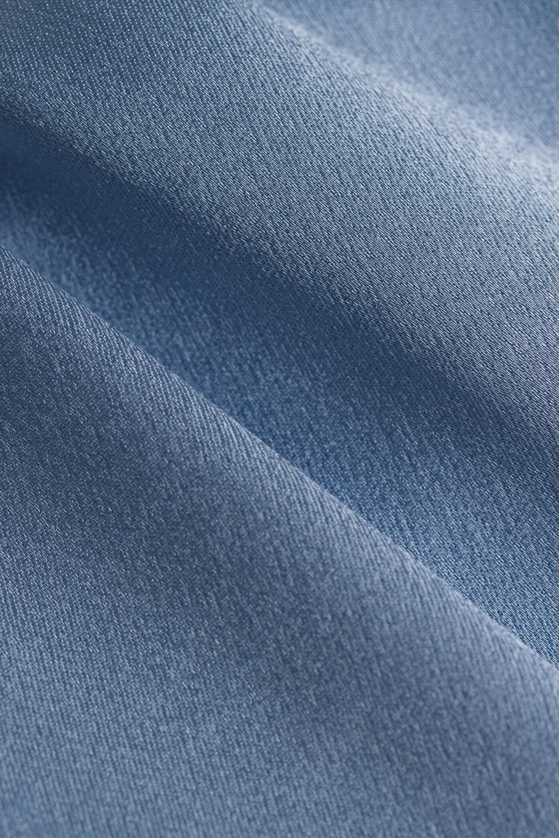 GENEVIE Sleeveless Top sky blue material