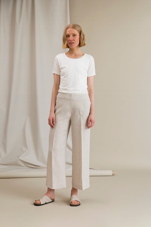 GIGI Linen Trousers sand