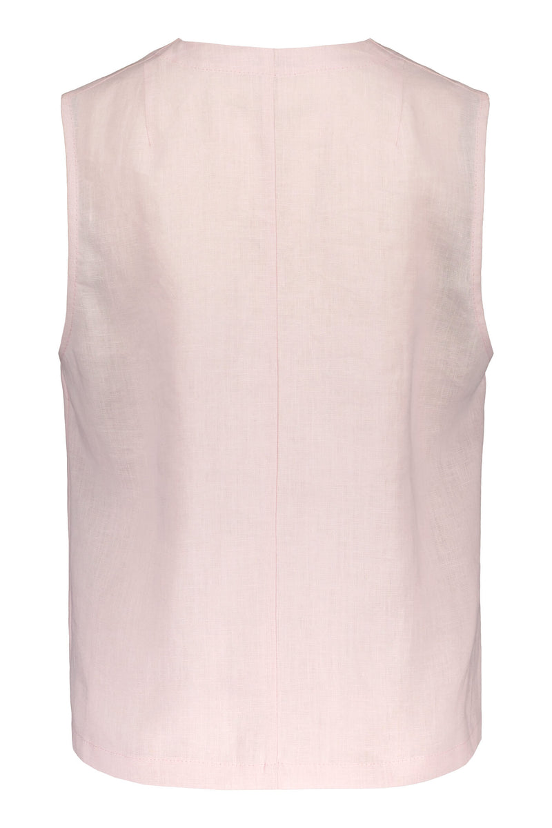 GRACE Linen Top cotton candy back