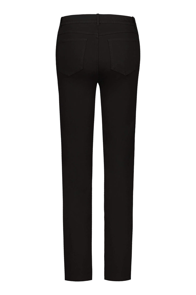 KAHLO Straight Leg Jeans blackest back