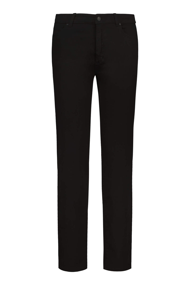 KAHLO Straight Leg Jeans blackest front