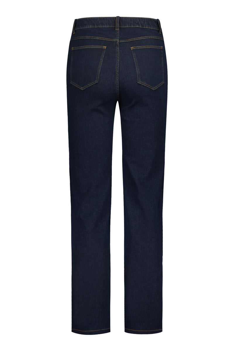 KAHLO Straight Leg Jeans indigo back