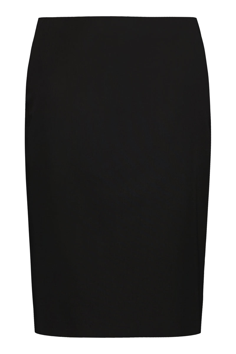 KAMREN Pencil Skirt blackest front