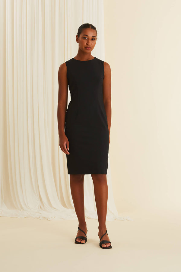 KAREN Sheath Dress blackest