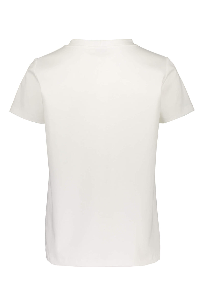 KATRINA Organic Cotton T-Shirt soft white back