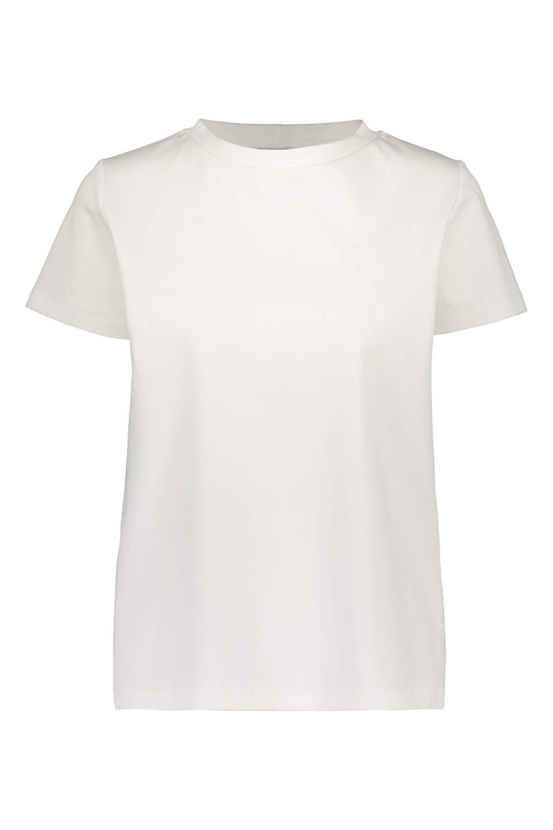 KATRINA Organic Cotton T-Shirt soft white front