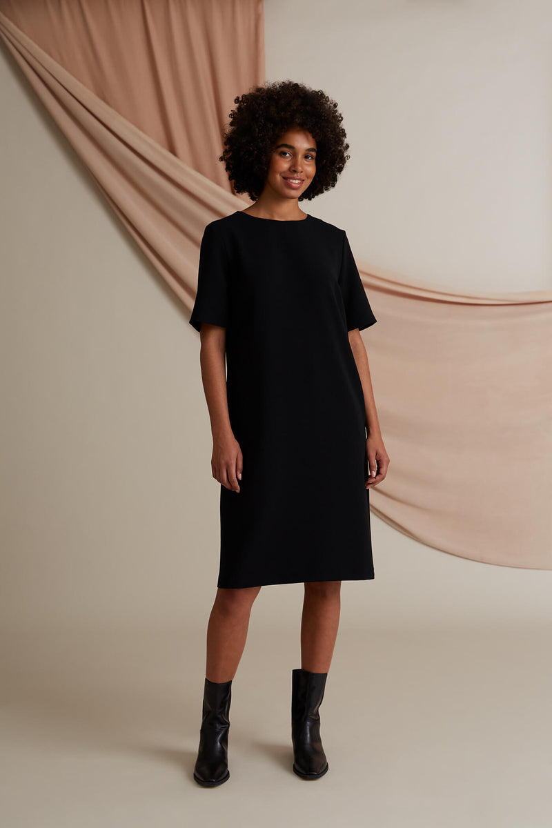 Kennedy loose fit dress black