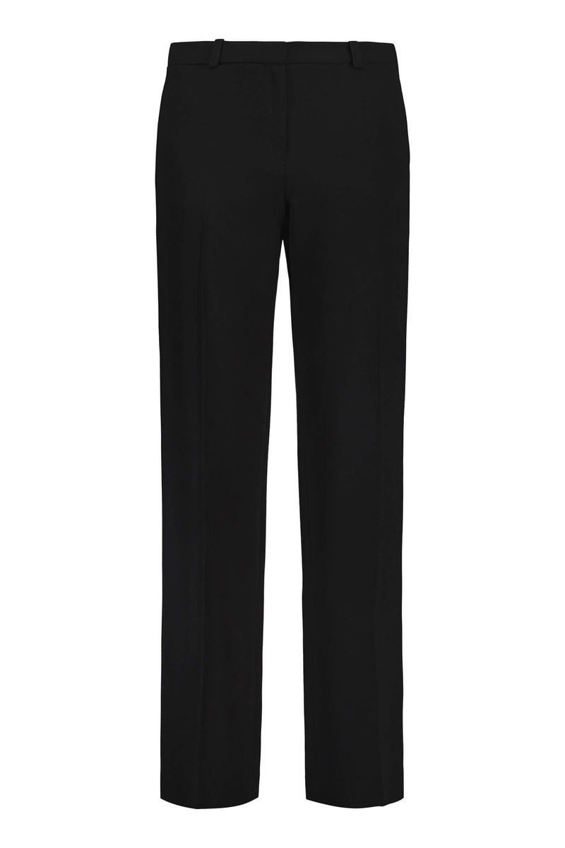 KIMBER Wide Leg Trousers black front