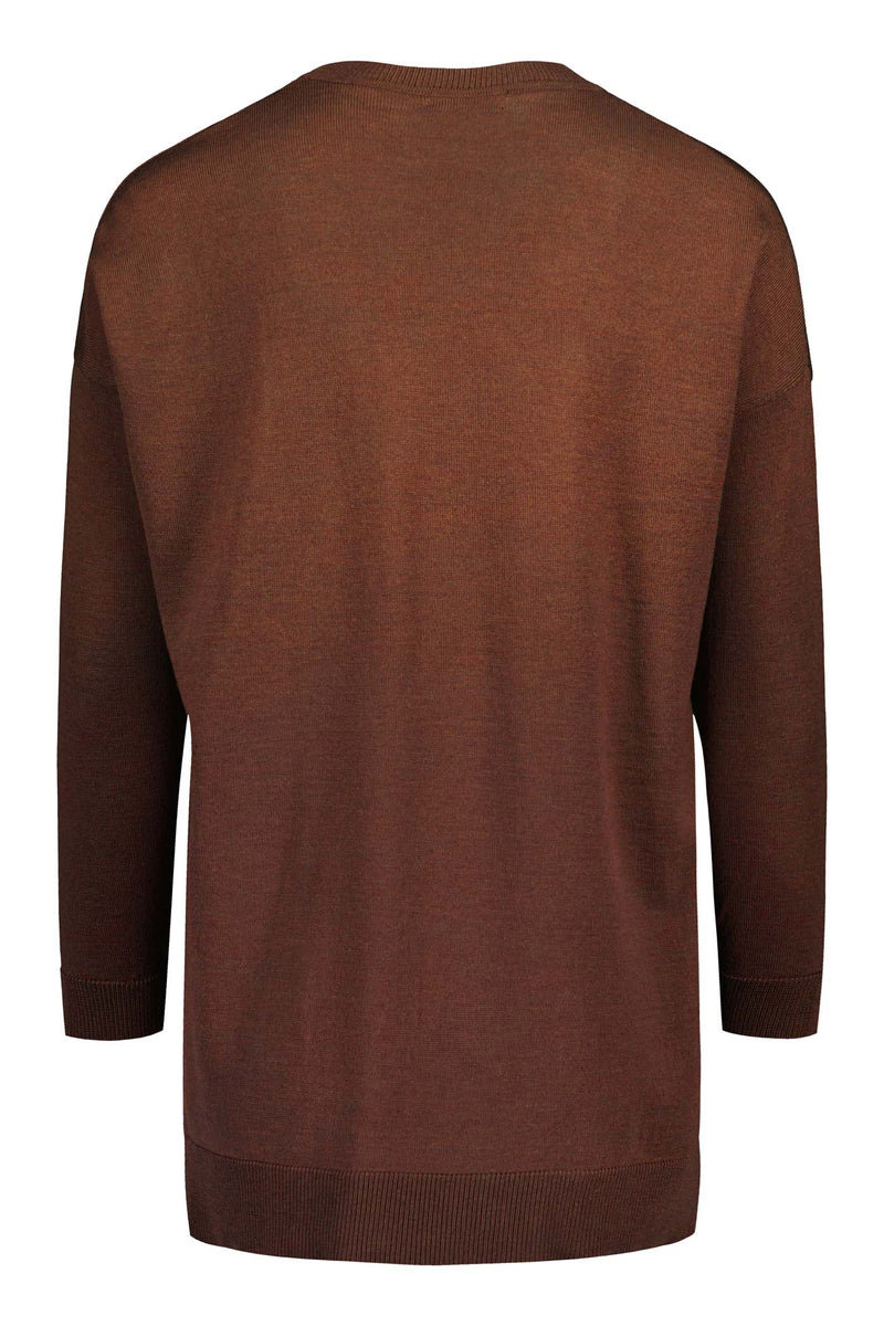 KOA Merino Wool Jumper canyon clay back