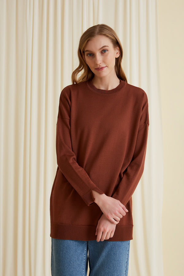 KOA Merino Wool Jumper canyon clay